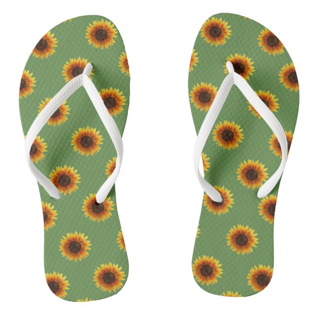 Flip Flops Sunflower (Footbed)