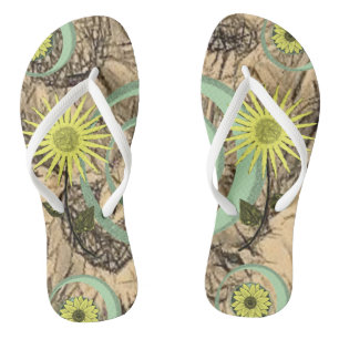 Flip Flops Sunflower