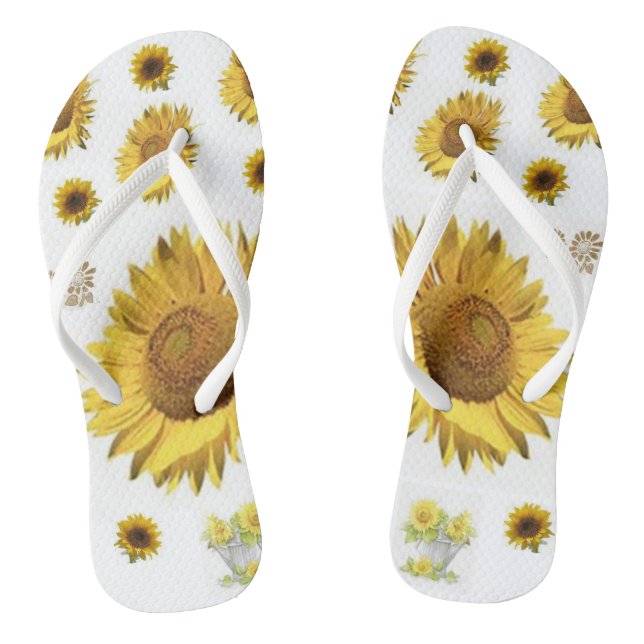 Flip Flops Sunflower (Footbed)
