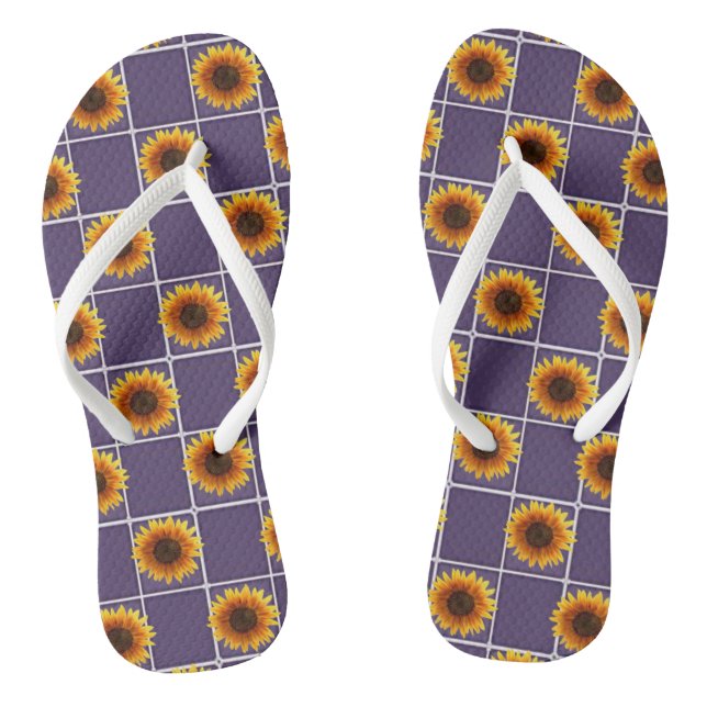Flip Flops Sunflower (Footbed)