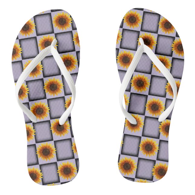 Flip Flops Sunflower (Footbed)