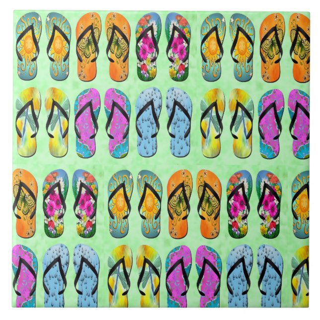 Flip Flops Tile (Front)