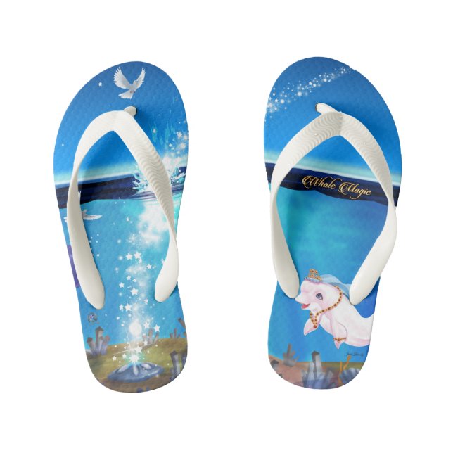 Flip Flops Whale Magic "Shooting Star" (Footbed)