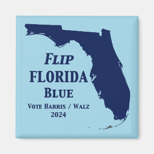 Flip Florida Blue in 2024 Magnet