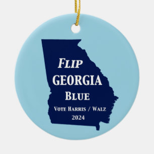 Flip Georgia Blue in 2024 Ceramic Tree Decoration