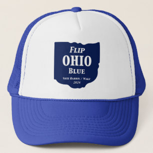 Flip Ohio Blue in 2024 Trucker Hat