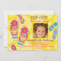 Flip out hotsell party invites