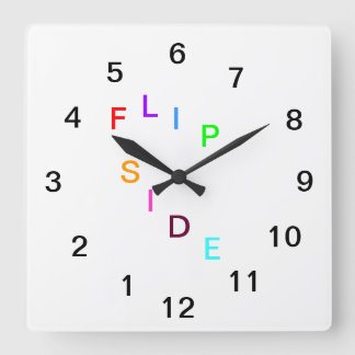 Flip Side Clock