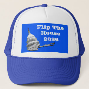 Flip The House Vote Blue 2026 Trucker Hat