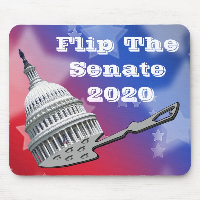 Flip The Senate Vote 2020 Mouse Mat (Front)