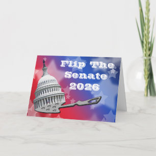 Flip The Senate Vote 2026 Card