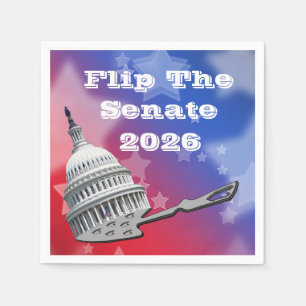 Flip The Senate Vote 2026 Napkin