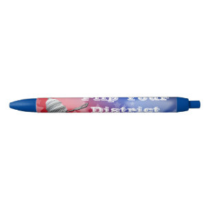 Flip Your District Vote 2026 Black Ink Pen