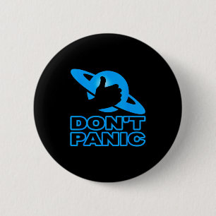Flipn Sweet Don't Panic  6 Cm Round Badge
