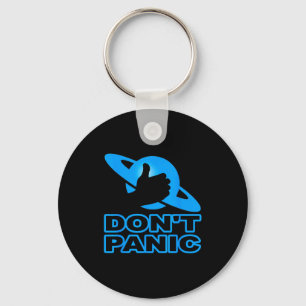 Flipn Sweet Don't Panic  Key Ring
