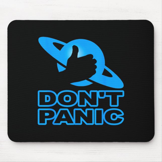 Flipn Sweet Don't Panic  Mouse Mat (Front)