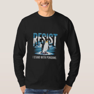 Flipped Up I Stand with the Penguins T-Shirt