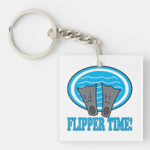 Flipper Time Key Ring