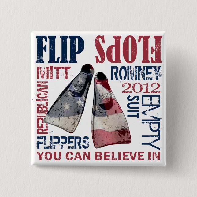 Flippers for Romney Pin (Front)