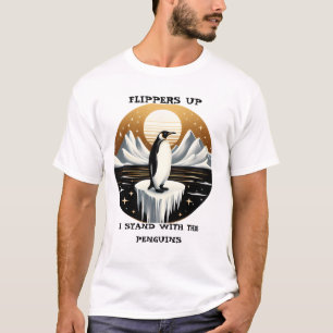 Flippers Up Golden Sunset T-Shirt