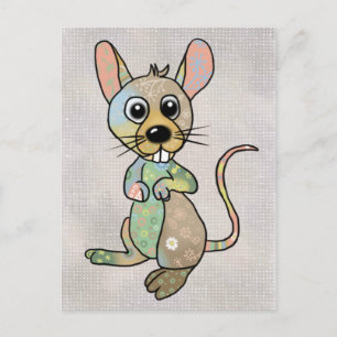 Flippige Maus Postcard