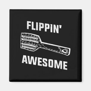 Flippin Awesome Spatula - Funny Baker Or Cook Magnet