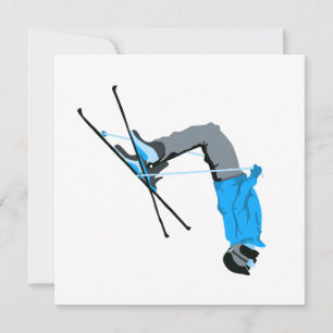 Flippin Out   Ski Backflip Skier Card