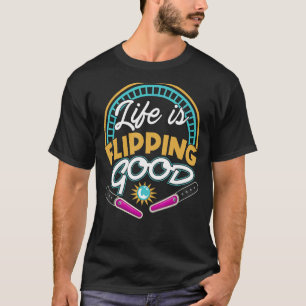 Flipping Good Arcade Game 80s 90s Pinball T-Shirt