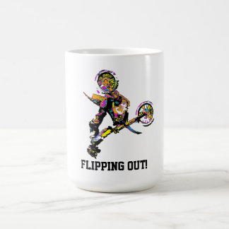 Flipping Out! - Freestyle Motocross Stunt Coffee Mug