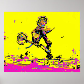 Flipping Out! - Freestyle Motocross Tricks Poster