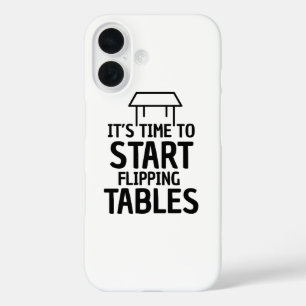 Flipping Tables Phone Case