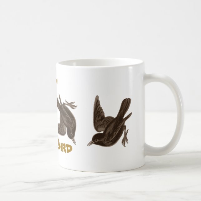 Flipping the Bird Coffee Mug (Right)