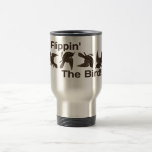 Flipping the Bird Travel Mug