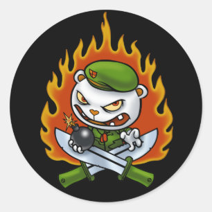 Flippy Flame Tattoo Sticker