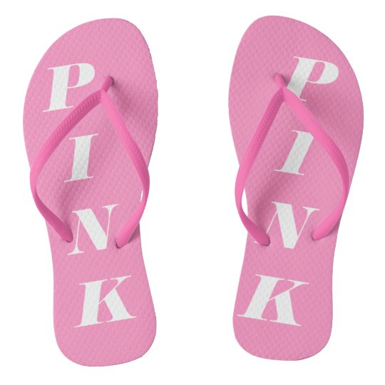 pink flip flops uk