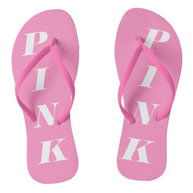 flips flops, Similar to Havaianas®- PINK Flip Flops (Footbed)