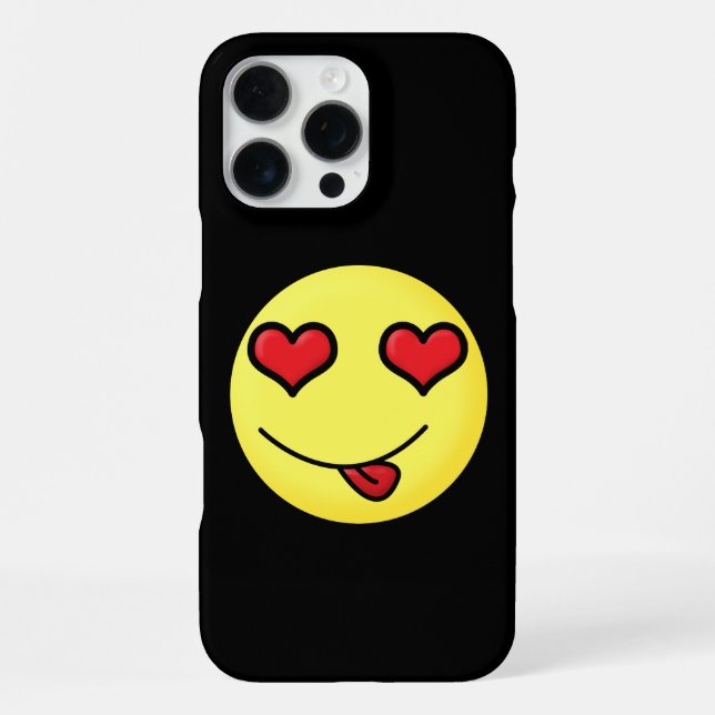 flirt emoji iPhone case (Back)