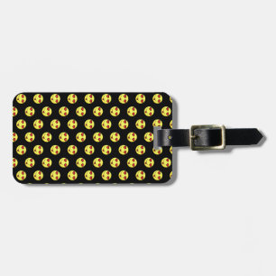 flirt emoji luggage tag
