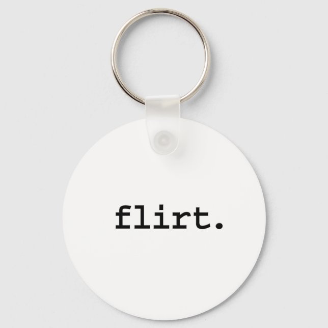 flirt. key ring (Front)