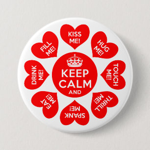 Flirting 7.5 Cm Round Badge