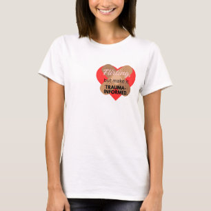 Flirting, But Make It Trauma-Informed Bandaged T-Shirt