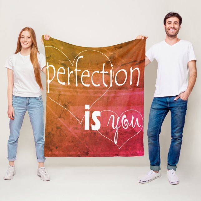 Flirting Fleece Blanket (In Situ)