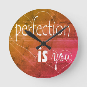 Flirting Wall Clock