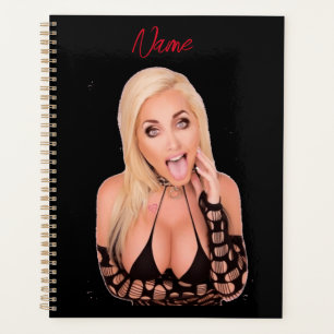 Flirty blonde Thunder_Cove Planner