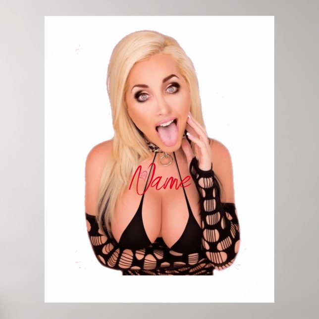 Flirty blonde Thunder_Cove Poster (Front)