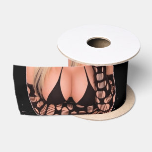 Flirty blonde Thunder_Cove Satin Ribbon
