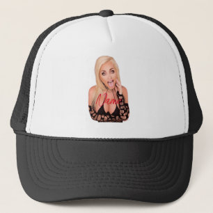 Flirty blonde Thunder_Cove  Trucker Hat