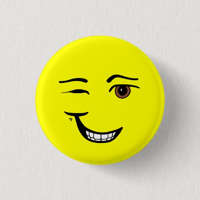 Flirty Button (Front)