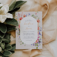 Flirty Floral Meadow | Summer Wedding