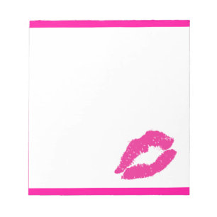 Flirty Kiss Notepad
